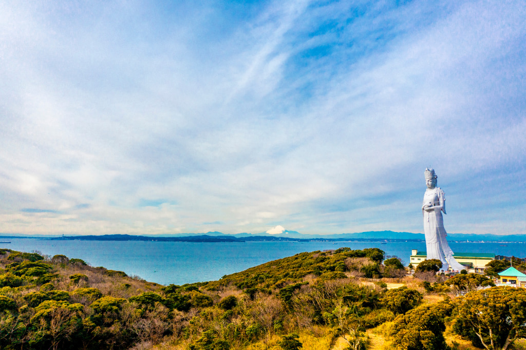 東京湾観音の写真